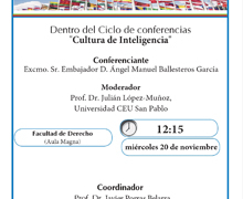Conferencia ‘Los contenciosos de la política exterior de España’